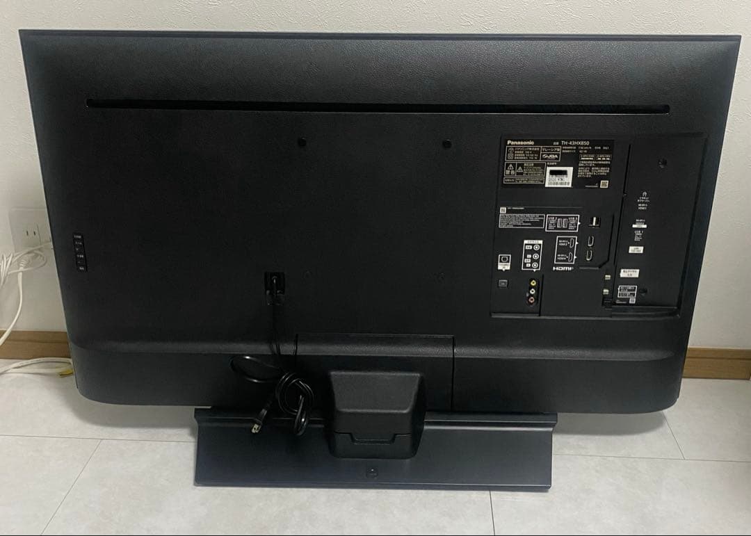 送料込　パナソニック ビエラ　43V型 4K 液晶テレビ TH-43HX850