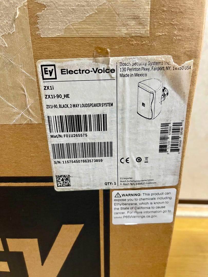 エレクトロヴォイスEV ZX1i-90 単体