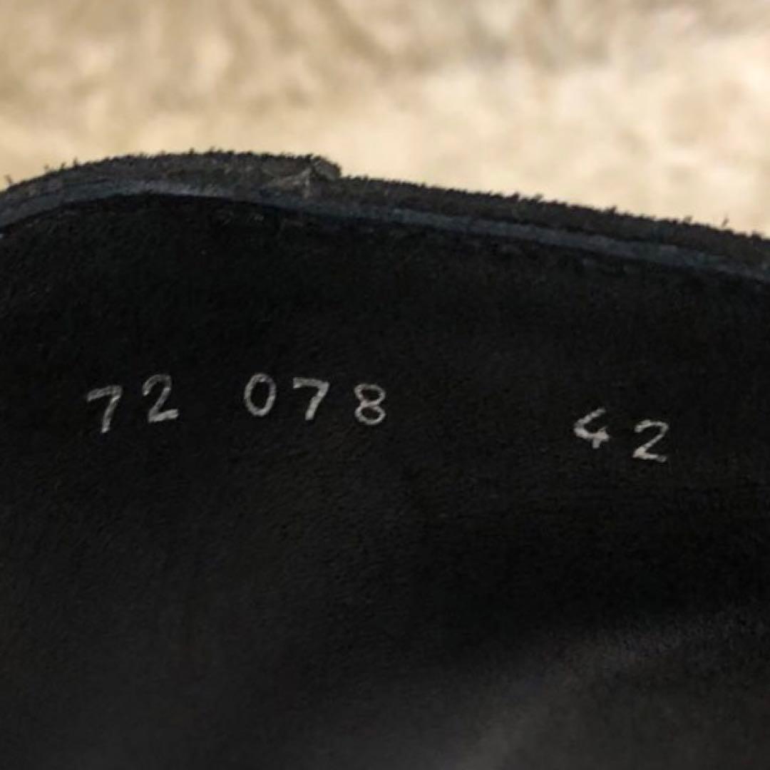 未使用✨カズユキクマガイ ブーツ　ブラック　サイズ42　27cm ブラック