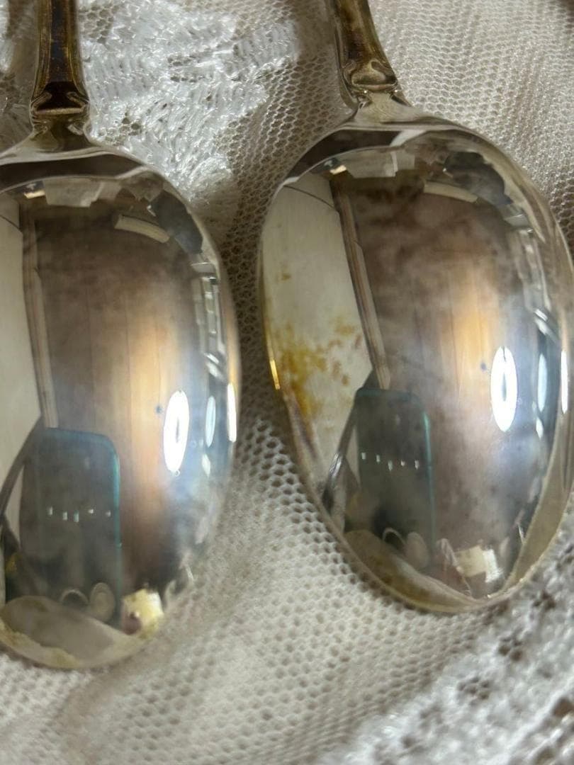 新年セール！ラッキーウッド　ラッキーシルバー　スプーン 6本セット カトラリー