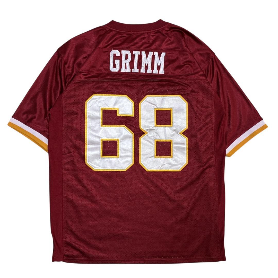 NFLレッドスキンズ ミッチェル＆ネス 刺繍 アメフトゲームシャツ ユニフォーム