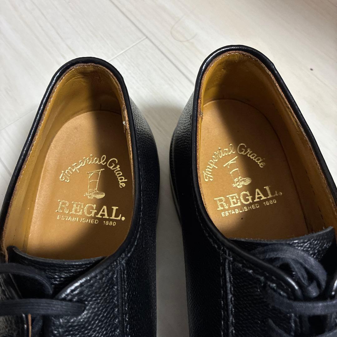 【美品】リーガル　インペリアルグレード　2236 　24.5 ハーフラバー付き