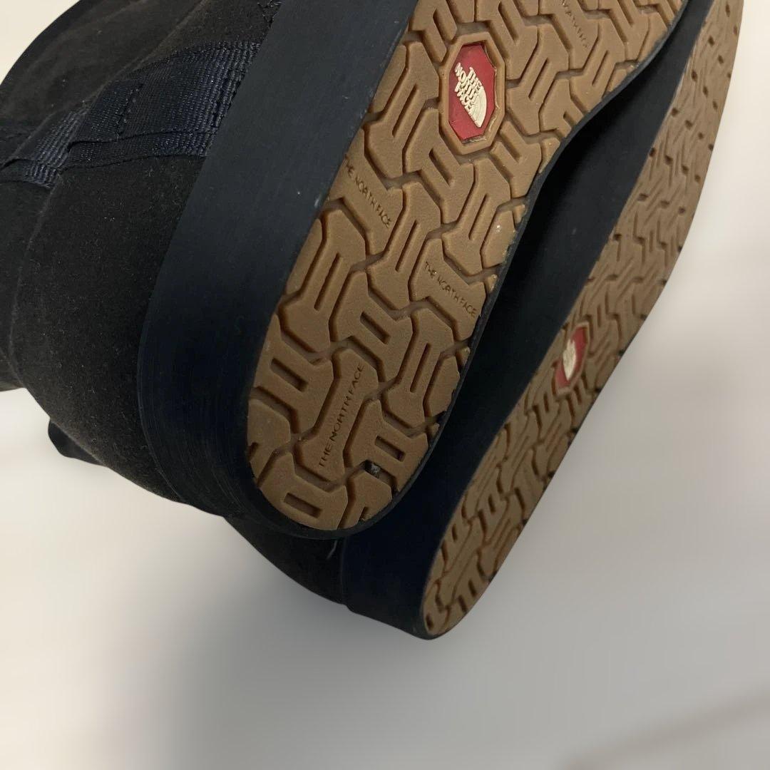 【美品】ノースフェイス ウィンターキャンプショート 25cm 防水 スエード 黒