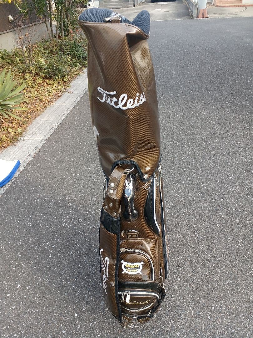Titleist キャディバッグ ブラウン