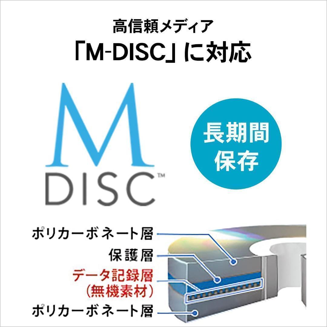 アイ・オー・データ ブルーレイドライブ BRP-UC6 シルバー データ保存用