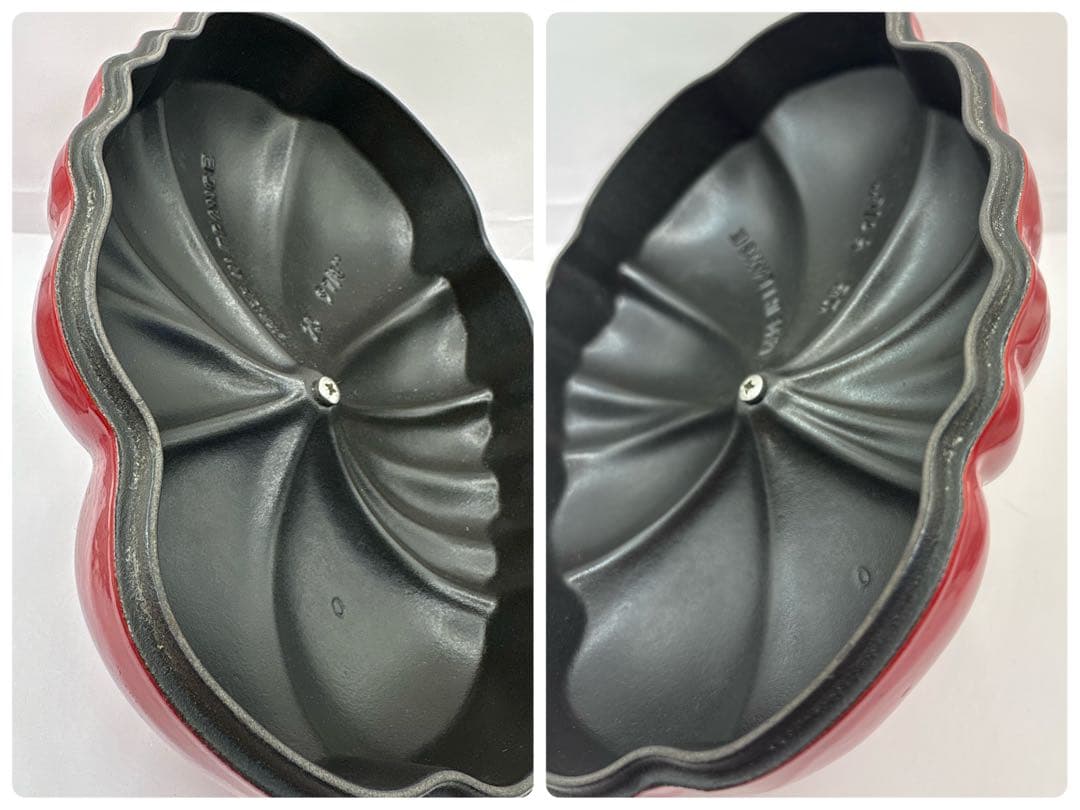 【最終お値下げ】STAUBトマトココットチェリー 25cm ホーロー鍋 IH対応