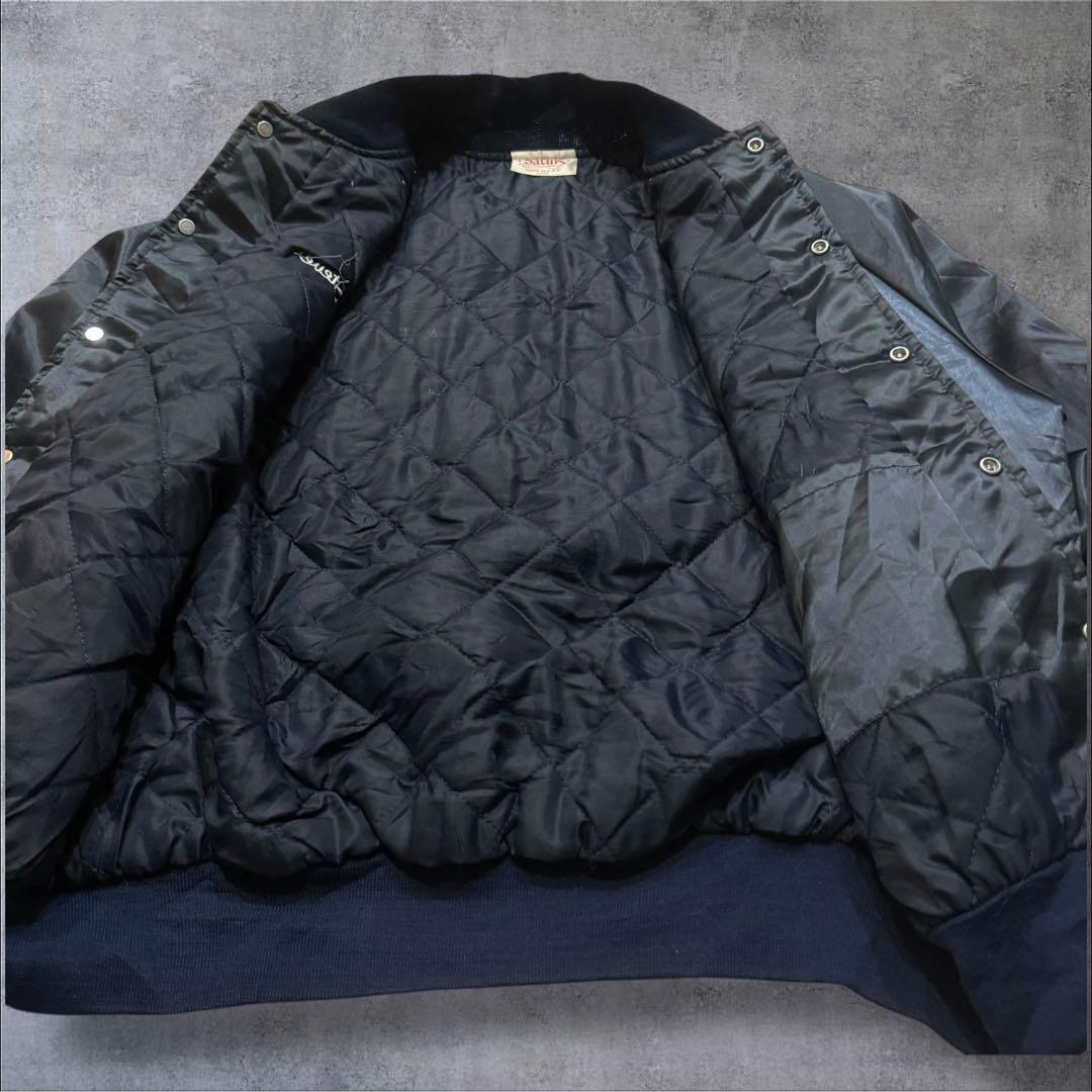 vintage USA製古着 FORD 両面プリント 企業ロゴ コーチジャケット