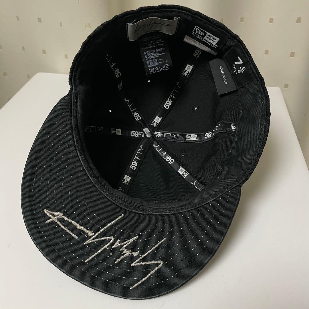 Yohji Yamamoto × New Era メタルプレート　ウール cap