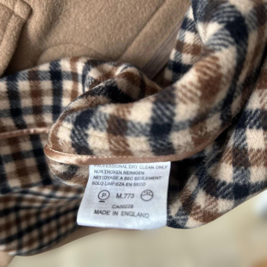 アクアスキュータム　メンズ　ダッフルコート