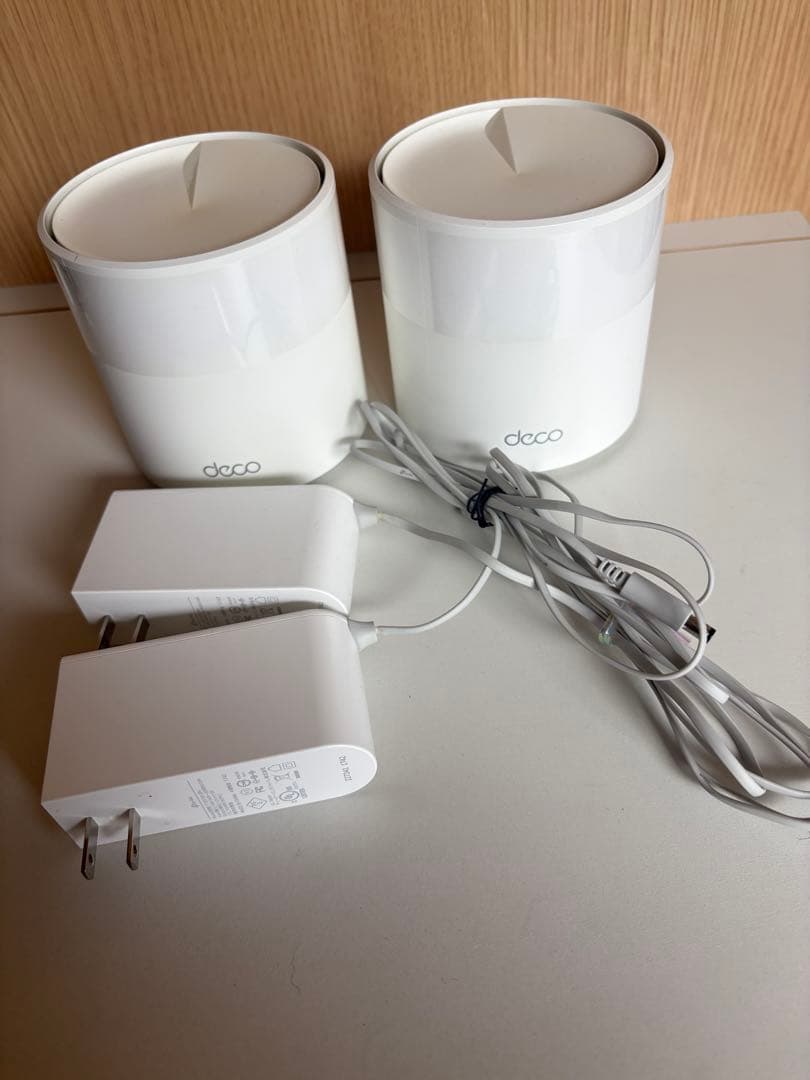 TP-Link Deco X50 メッシュWi-Fiルーター 2台セット
