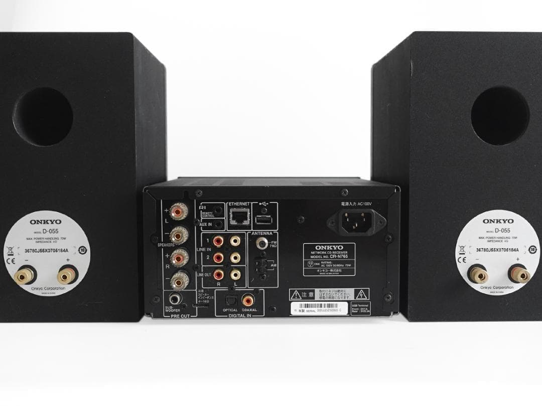 ONKYO CR-N765 ネットワークCDレシーバー & スピーカー セット