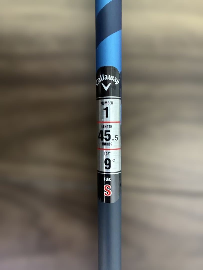 キャロウェイ　PARADYM Ai SMOKE ドライバー　9°