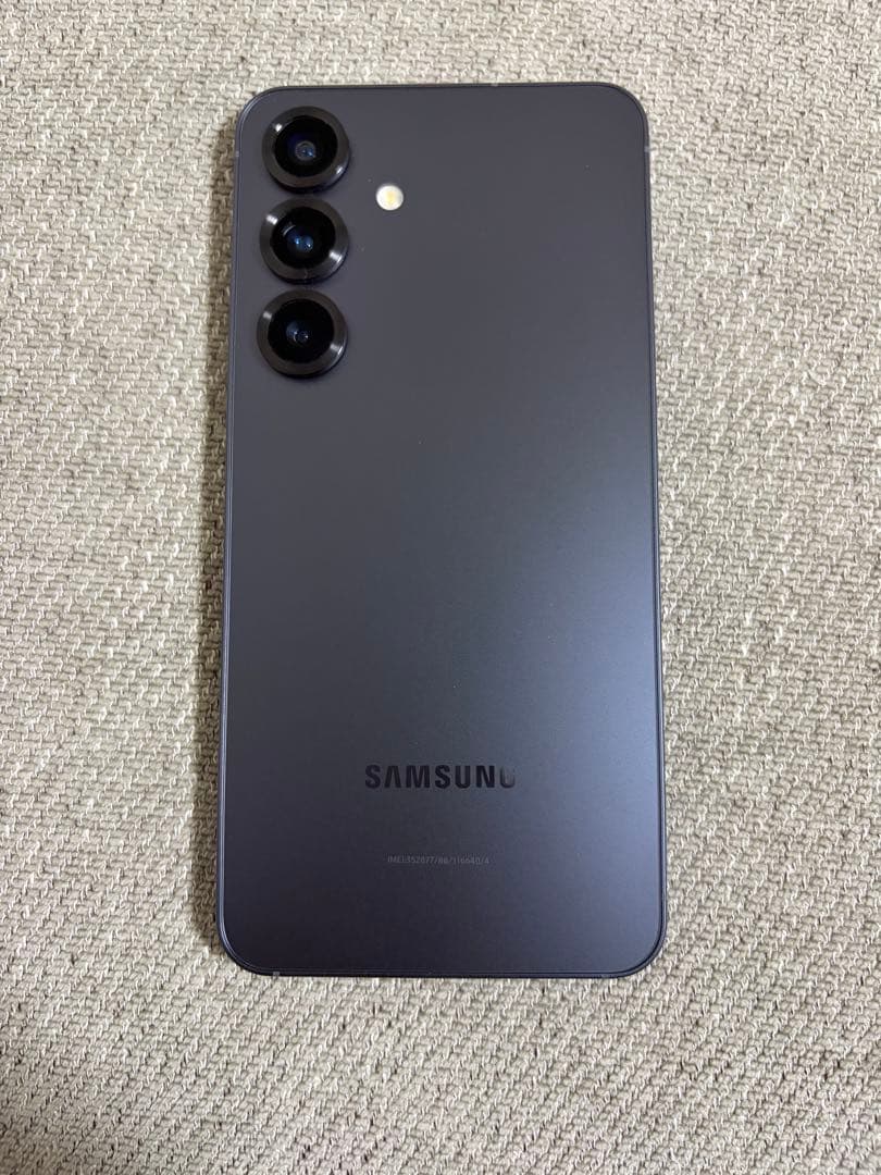 【美品】Samsung Galaxy S25 ブルーブラック 256GB