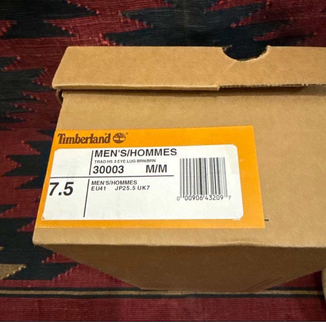 ティンバーランド モカシンシューズ・スリーアイ