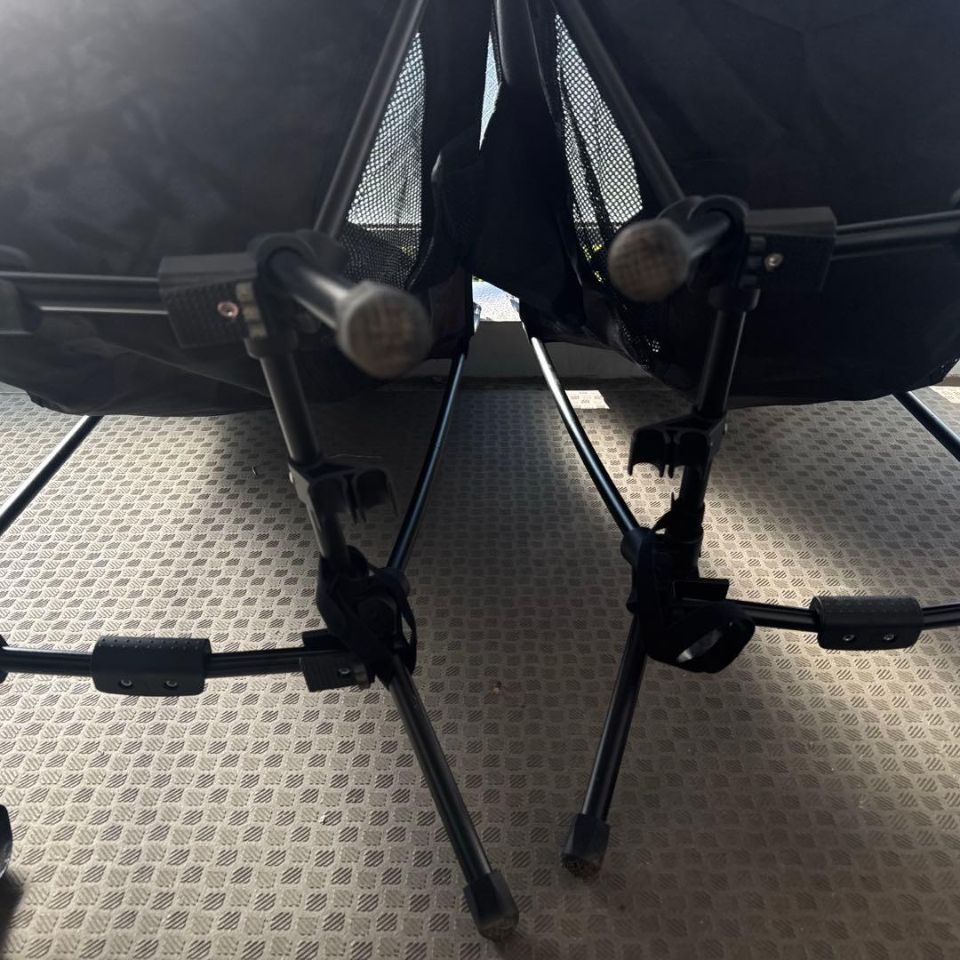 木*木様 ワンティグリス ハイバックチェア 2WAY ブラック　2脚組