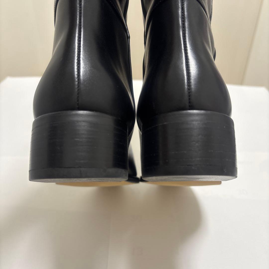 極美品　MARGARET HOWELLマーガレットハウエル ロングブーツ 厚底