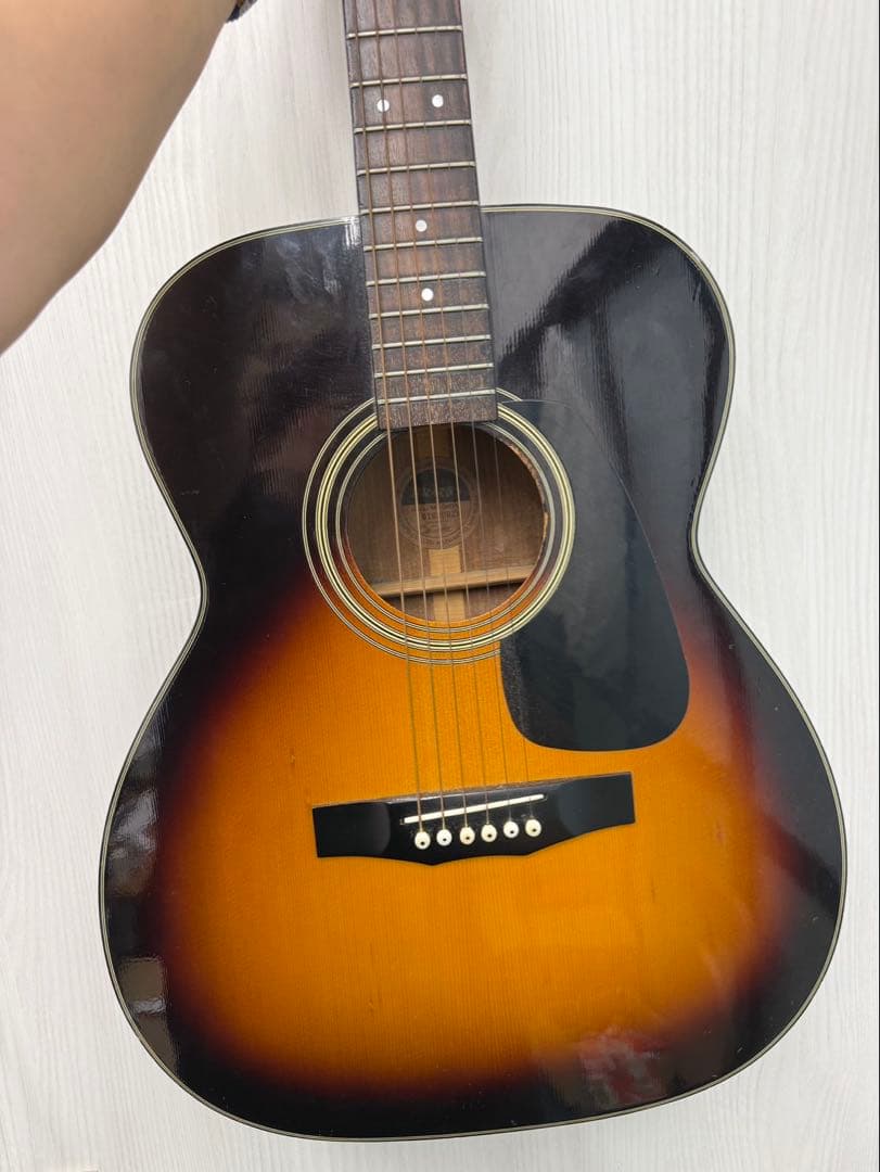 【中古品】Morris モーリス 国産フォークギター ソフトケース付き