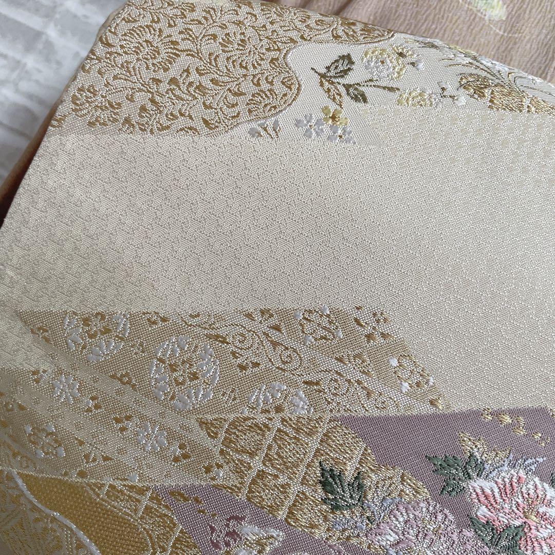 訪問着　フルセット　桜　絞り　パールトーン加工　春らしい　入学式　卒業式　P4