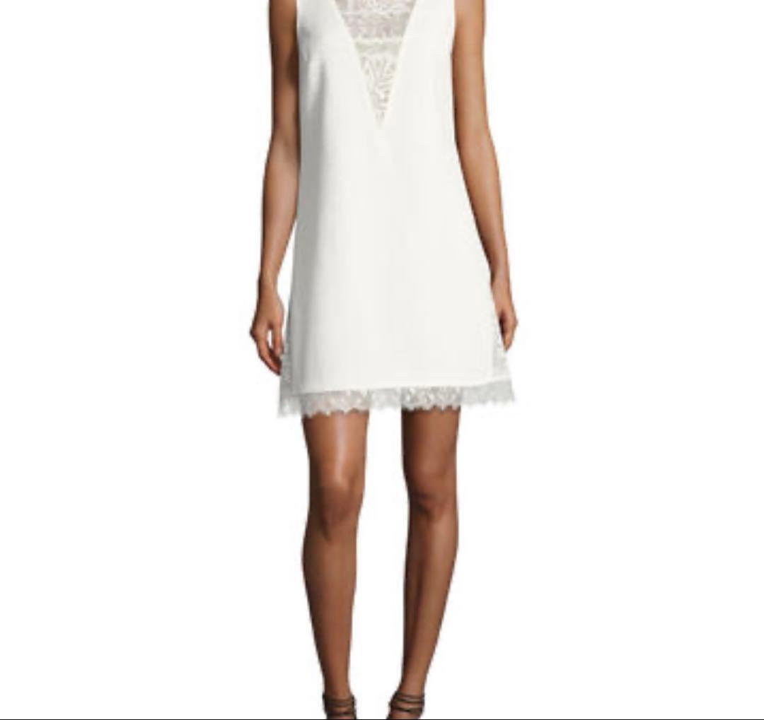 【新品】TADASHI SHOJI テクスチャードクレープ カクテルドレス