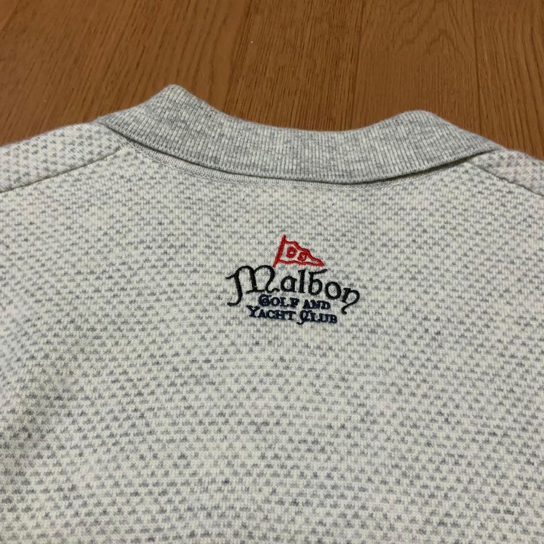 【新品】マルボンゴルフ ニットポロシャツ Lサイズ カシミア混