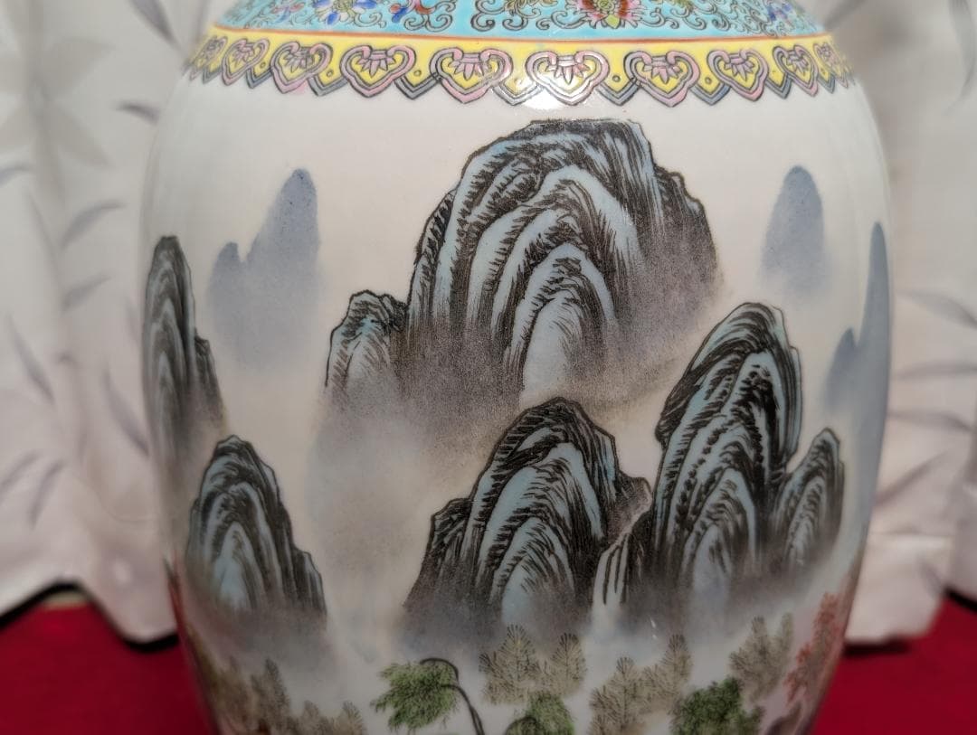 景徳鎮　大壺　花瓶　高さ60cm