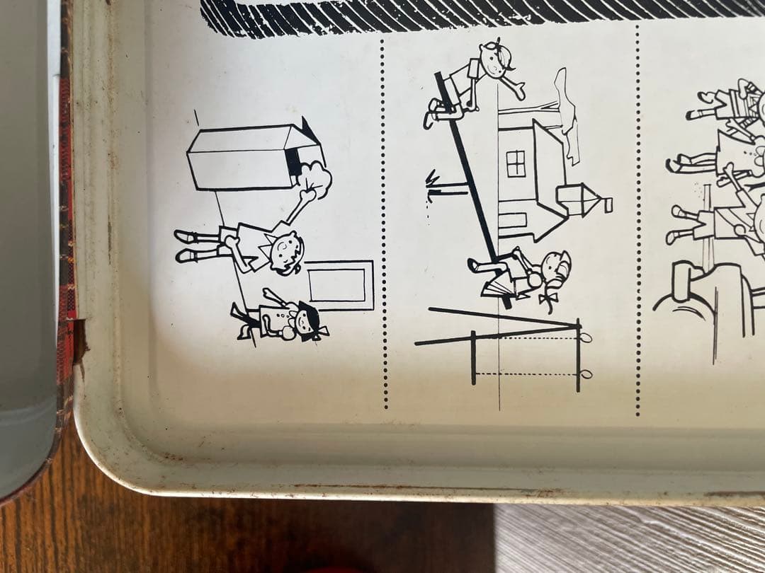 レトロ タータンチェック 弁当箱