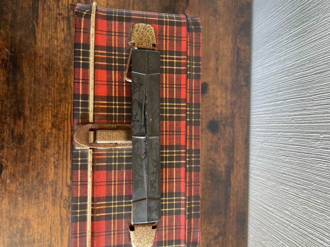 レトロ タータンチェック 弁当箱