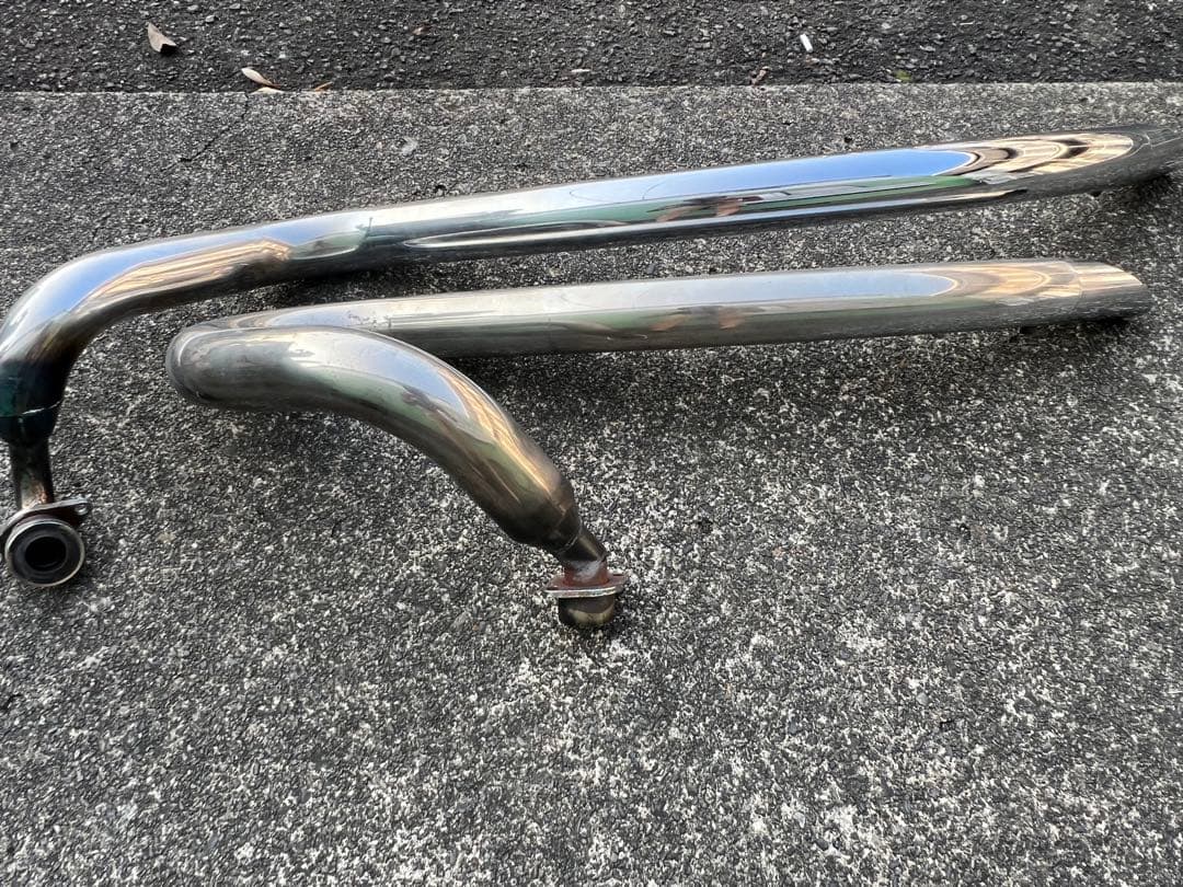 ドラッグスター1100 アメリカンドラッガーズ製ベントマフラー