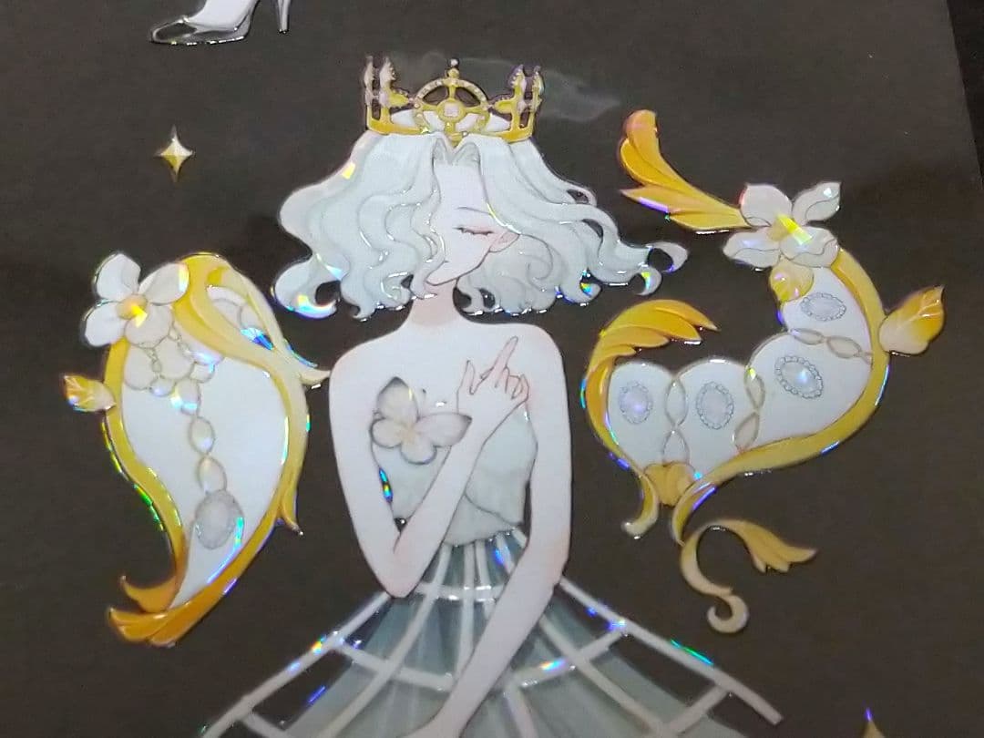 J752＃纯白祷告(贝壳光)巫女sama切り売り海外人物マステ女の子