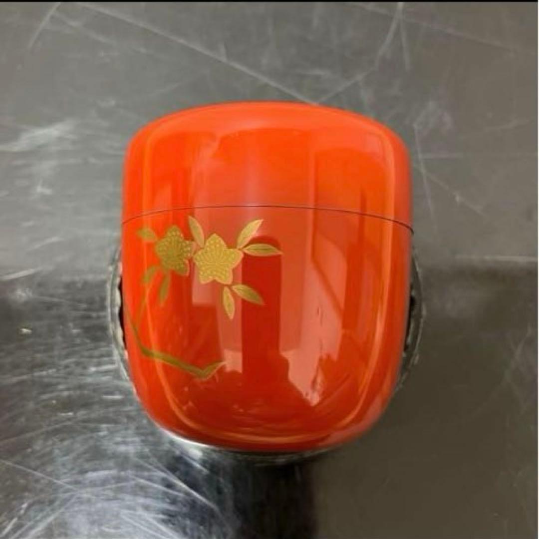 立雛蒔絵朱中棗　茶道具懐石茶碗鵬雲斎茶碗坐忘斎淡々斎即中斎而妙七事式水屋道具茶碗