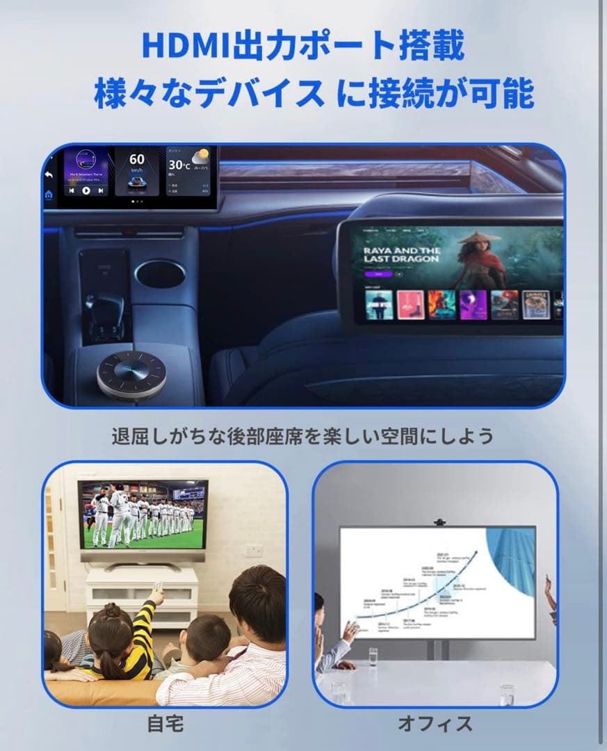 最新モデル　オットキャストP3/リモコン付/美品