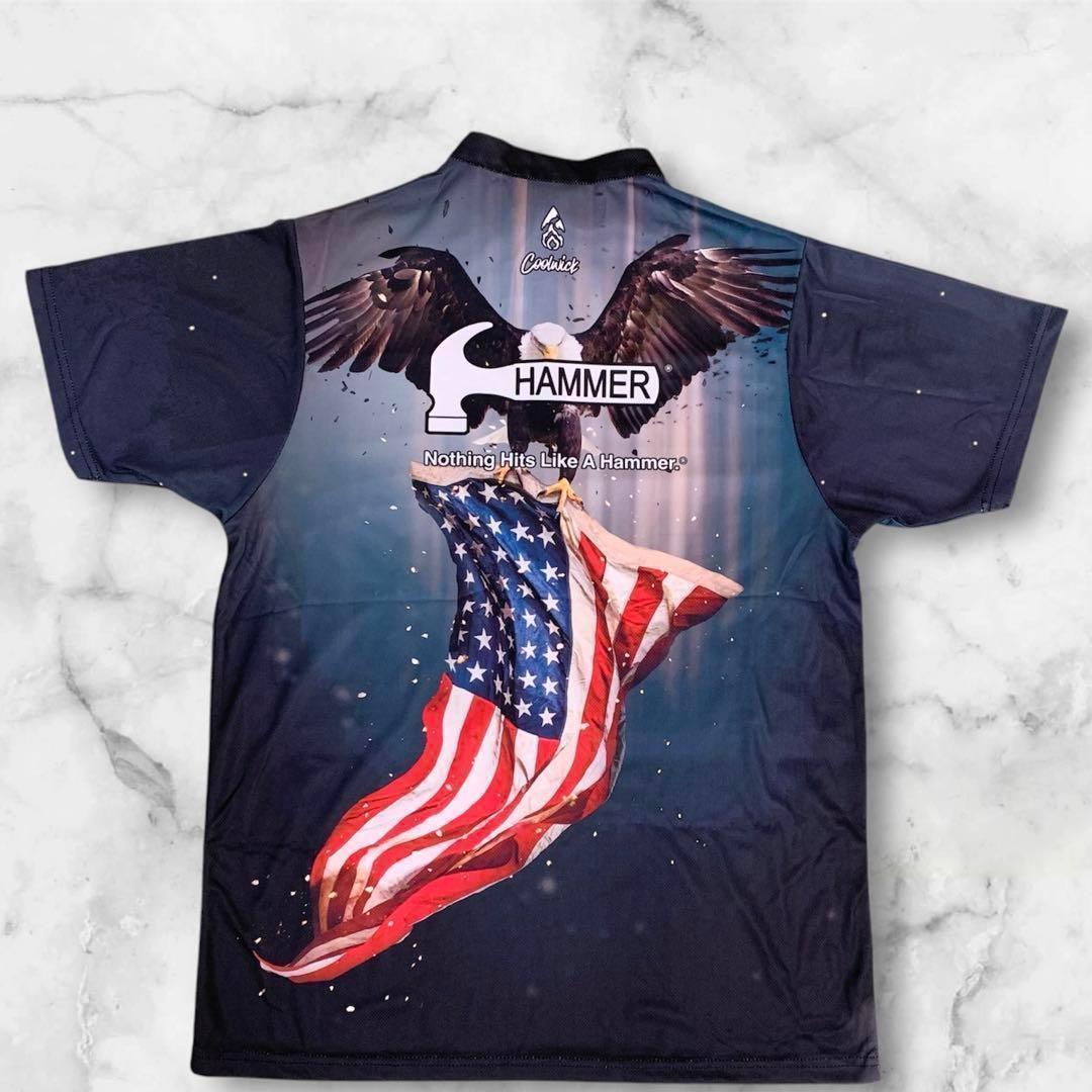 Hammer　ハンマー　アメリカンイーグル　ボウリングウェア　L