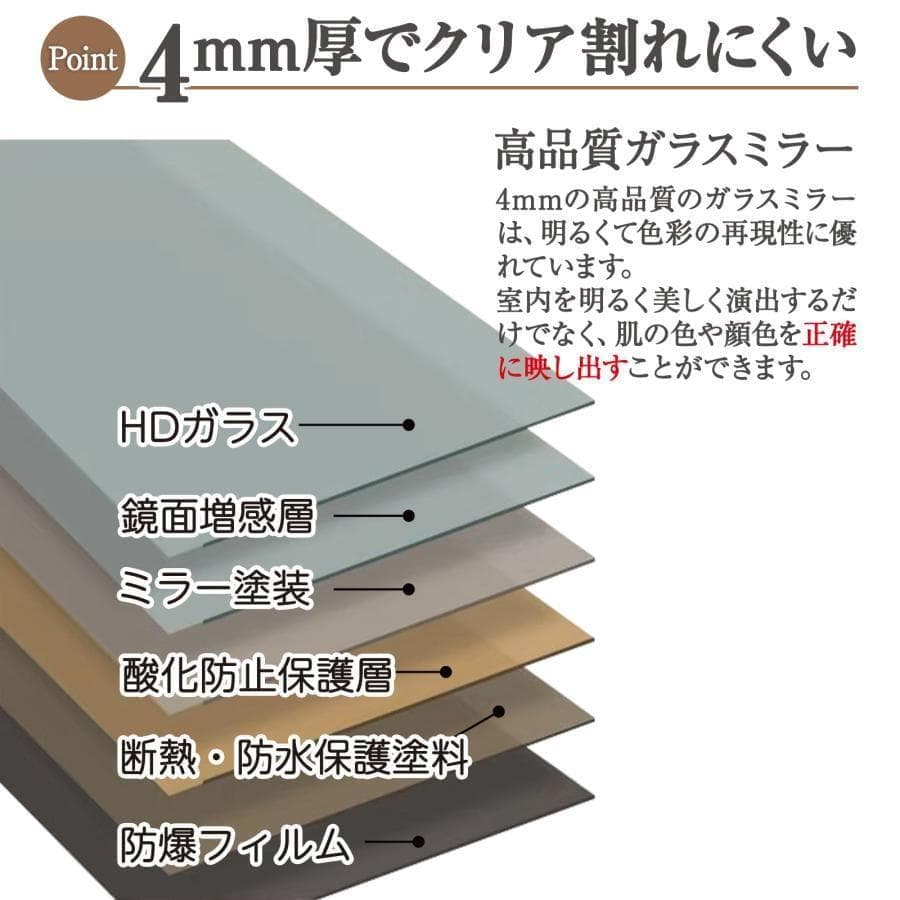 大特価セール全身鏡 韓国風 可愛い 160x60 ビロードフレーム 深茶色07