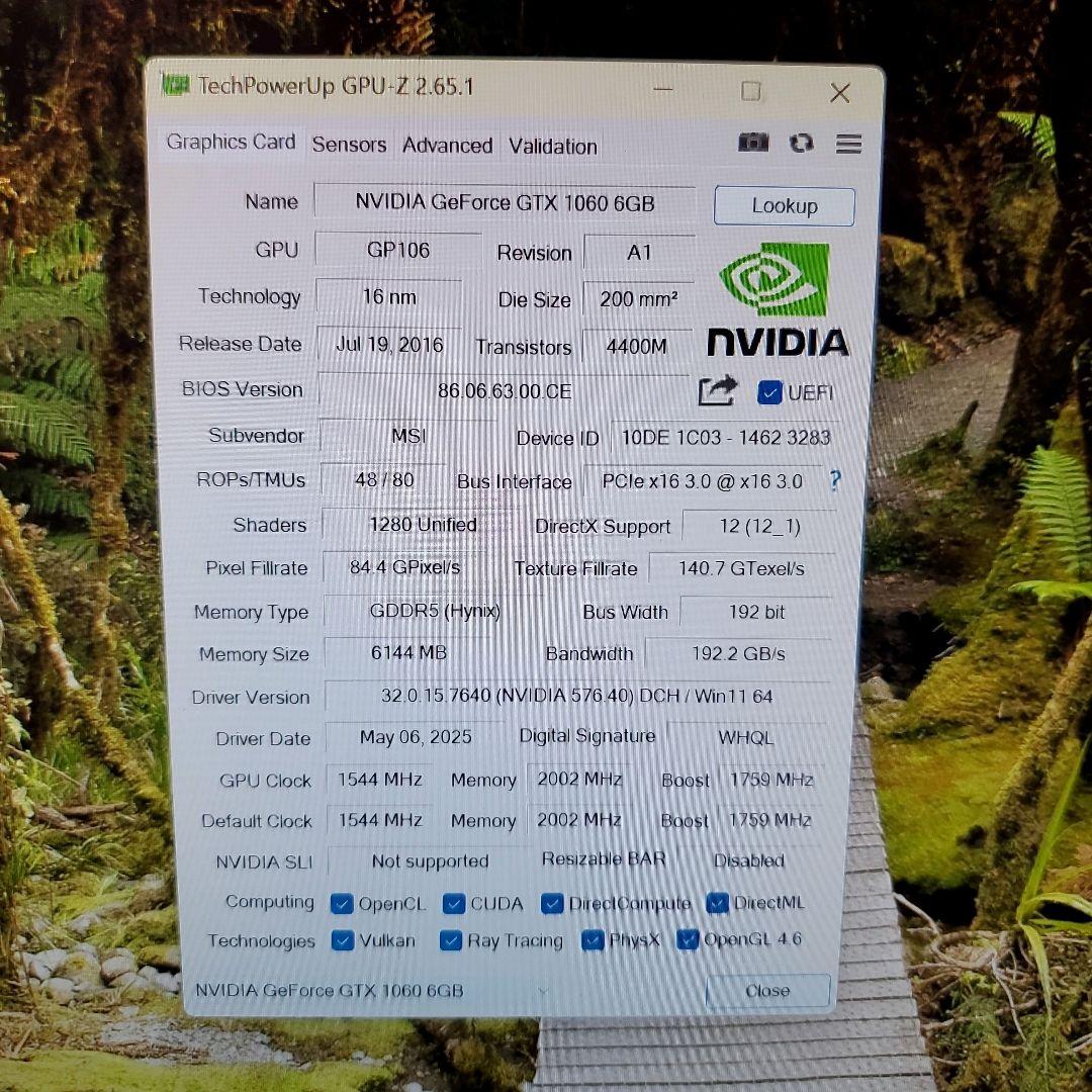【FPSゲーム快適】ゲーミングPC/Core i7-7700/GTX1060