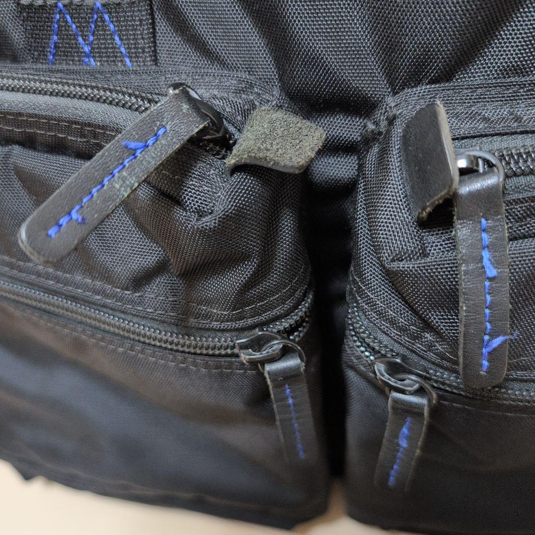 【美品】MANHATTAN PASSAGE ビジネスバッグ 黒　#8003-K