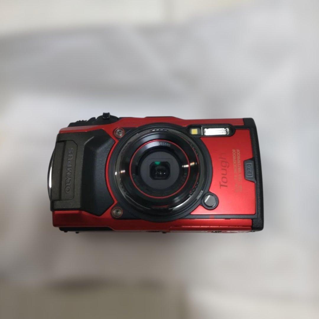 OLYMPUS TG-6 レッド コンパクトデジタルカメラ