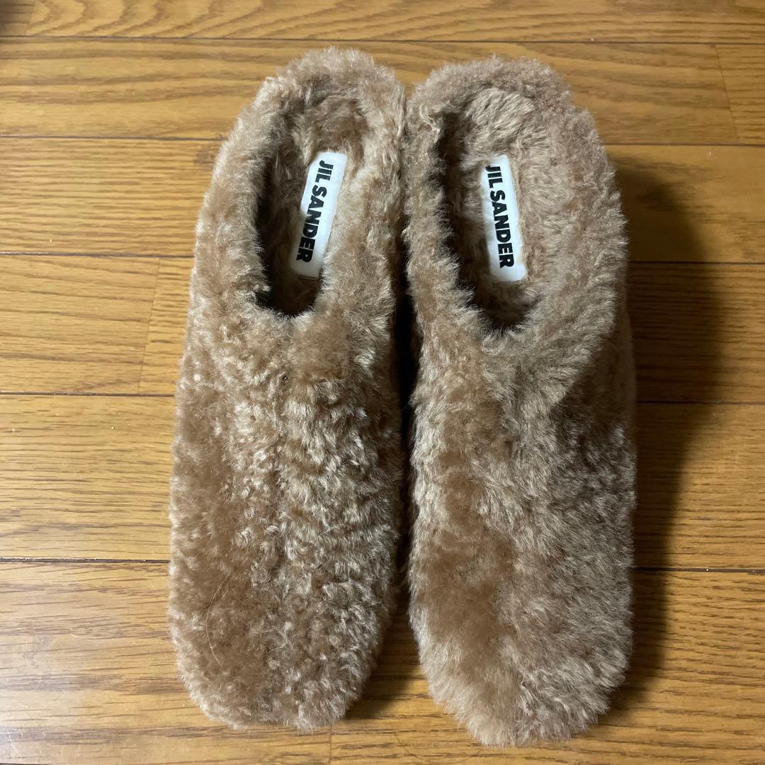 【美品】JIL SANDER ⭐︎ ブラウンファーミュール 37