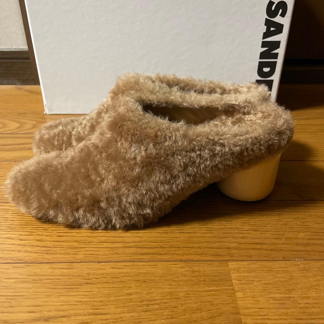【美品】JIL SANDER ⭐︎ ブラウンファーミュール 37