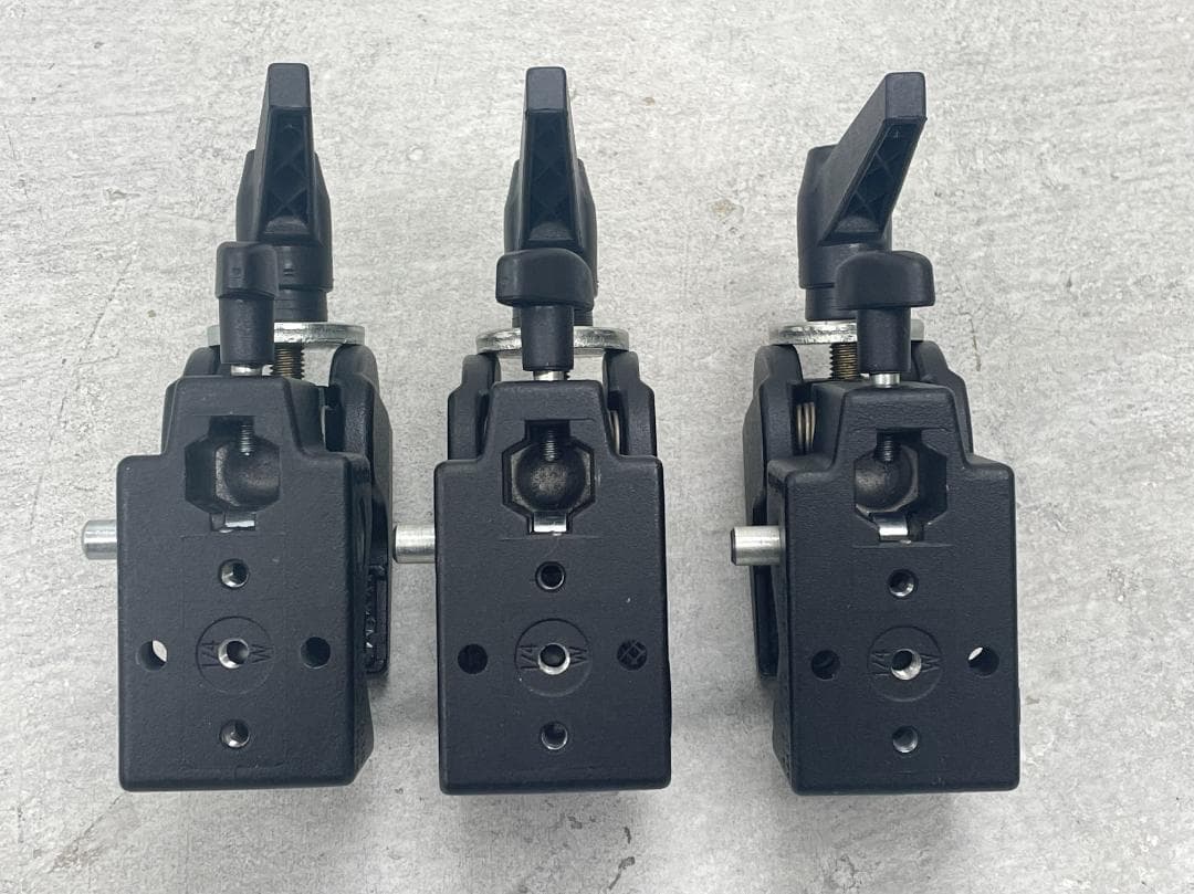 マンフロット Manfrotto スーパークランプ 3個セット エクステンション