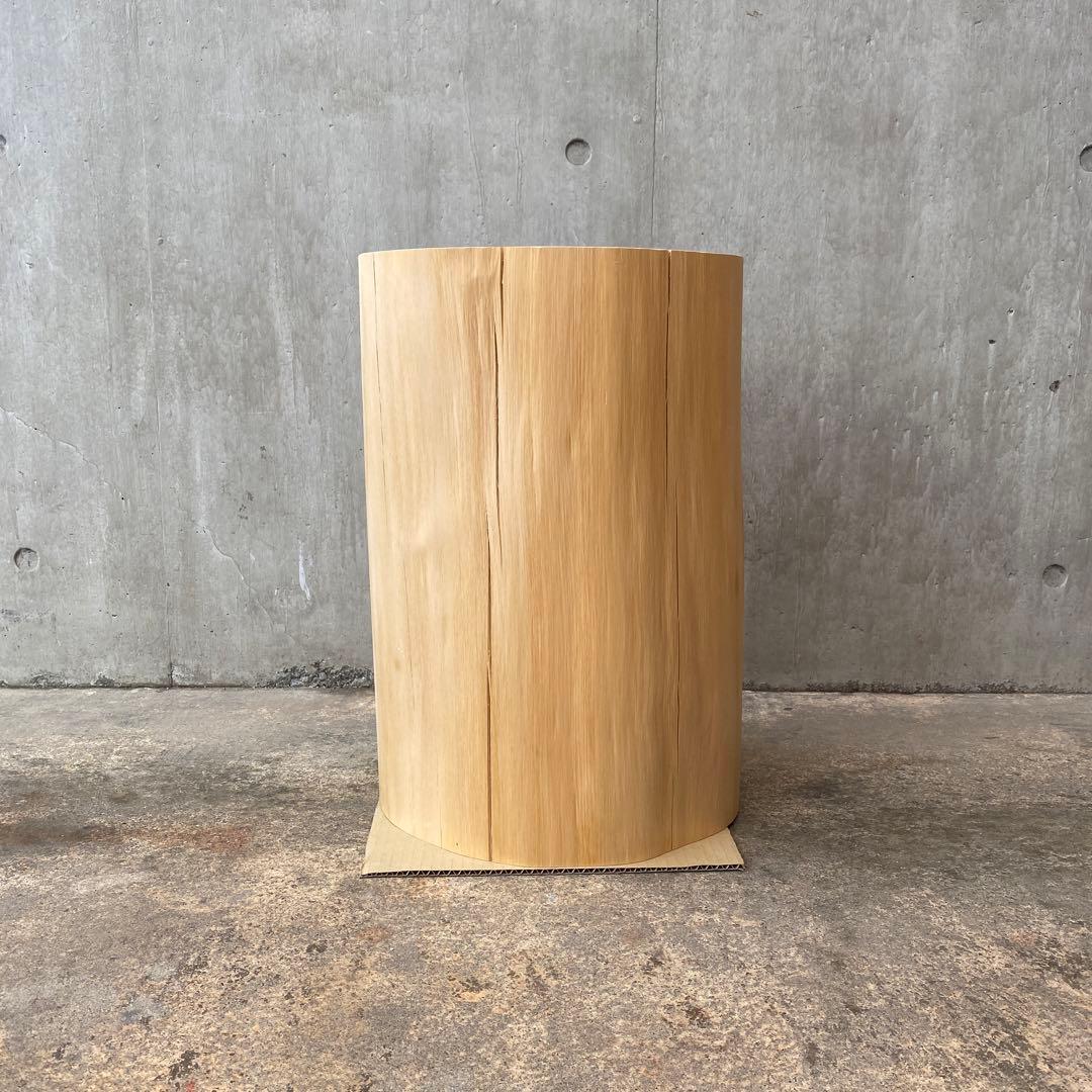 【ひのき切り株のスツール】丸太椅子 什器 サイドテーブル インテリア 木 寝室