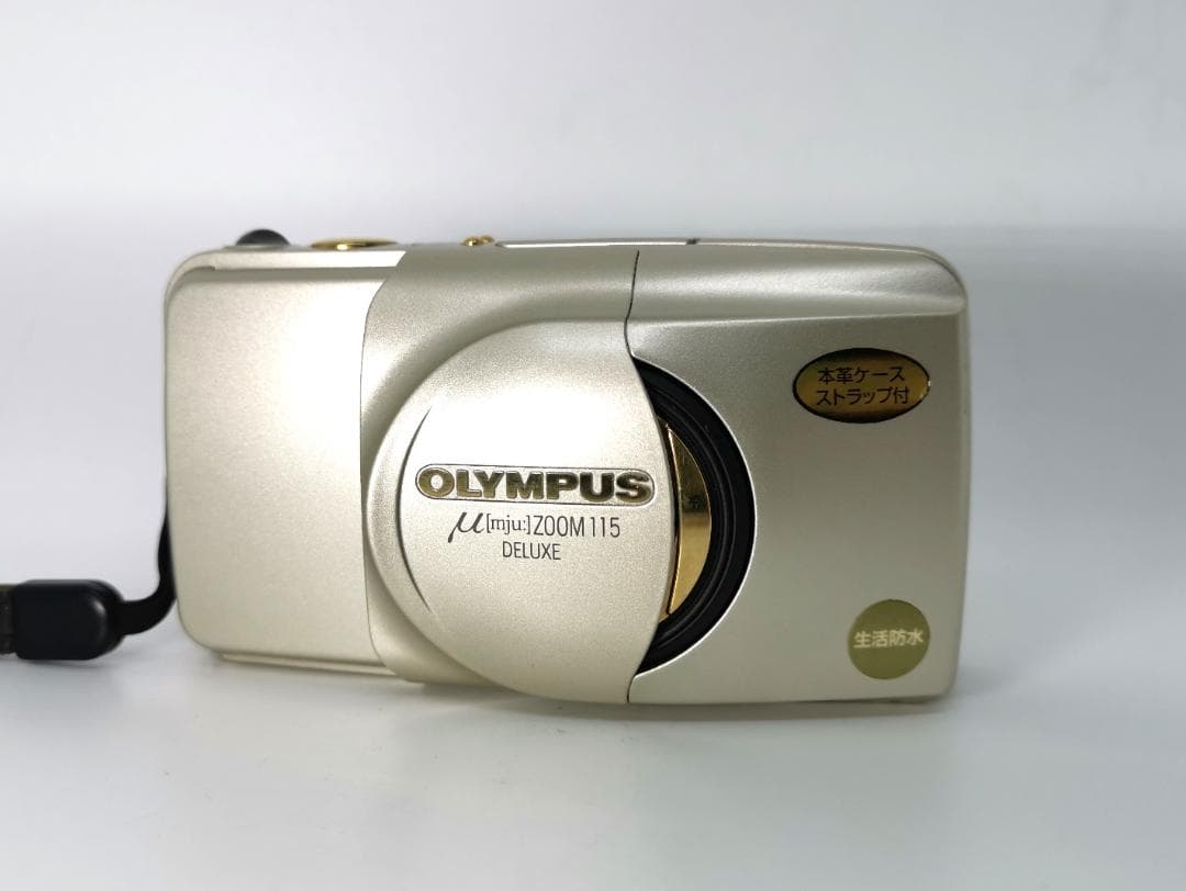 美品 コンパクトフィルムカメラ mju ZOOM115 DELUXE