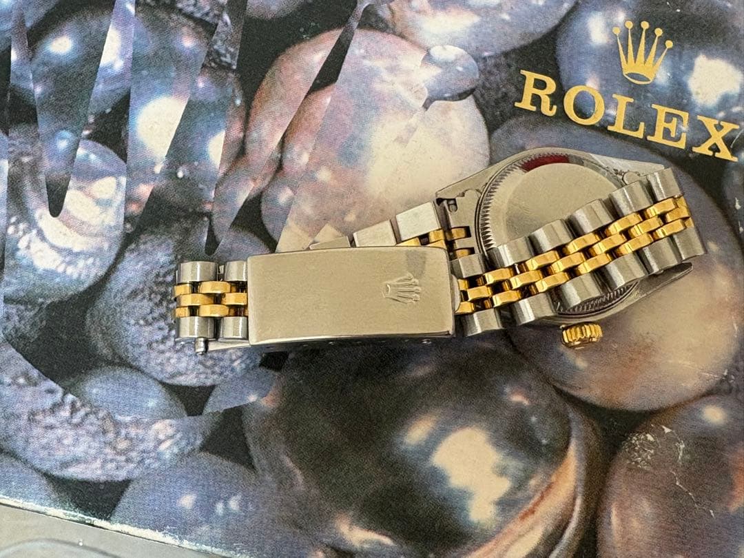 ROLEX レディース デイトジャスト ゴールド/シルバー