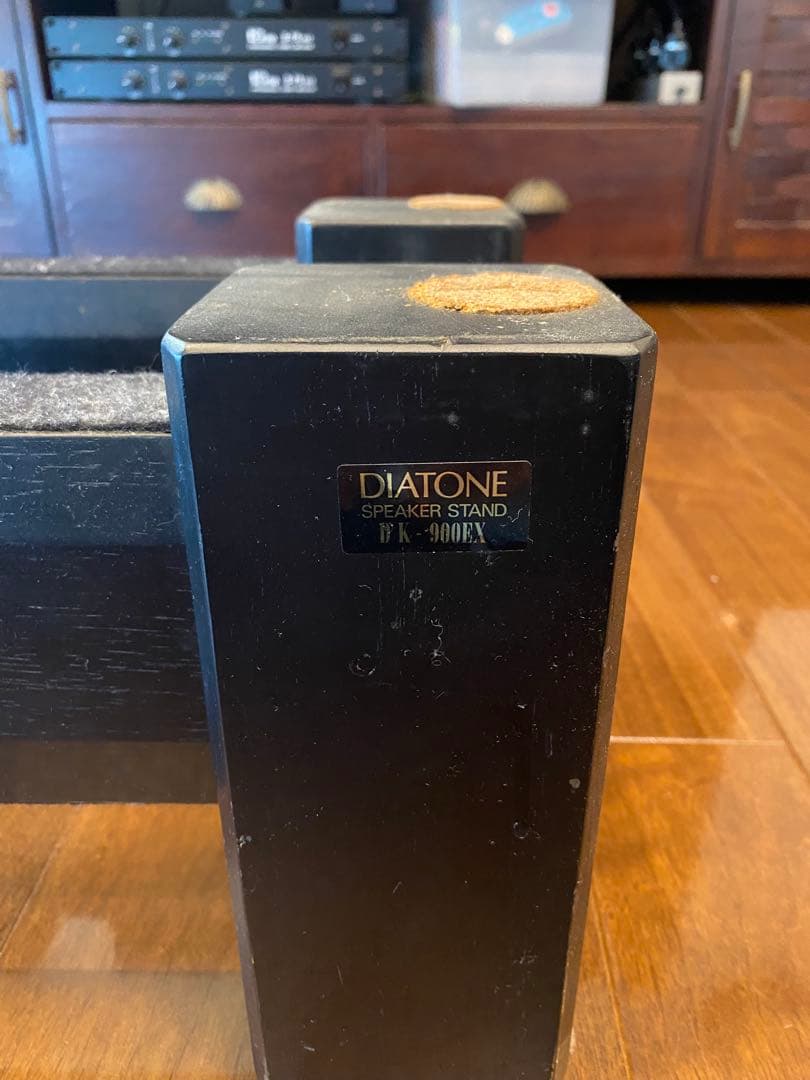 DIATONE スピーカースタンド 黒　DK-900EX