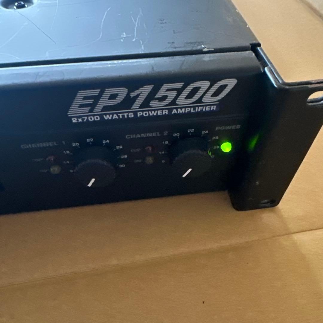 BEHRINGER EUROPOWER EP1500 パワーアンプ