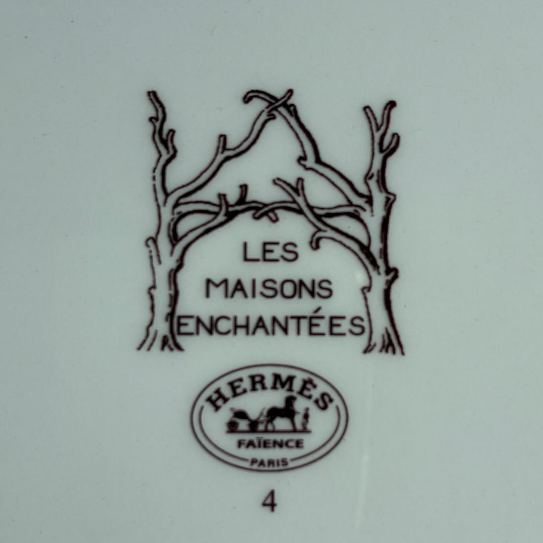 Hermès LES MAISONS ENCHANTÉES デザート皿 6枚