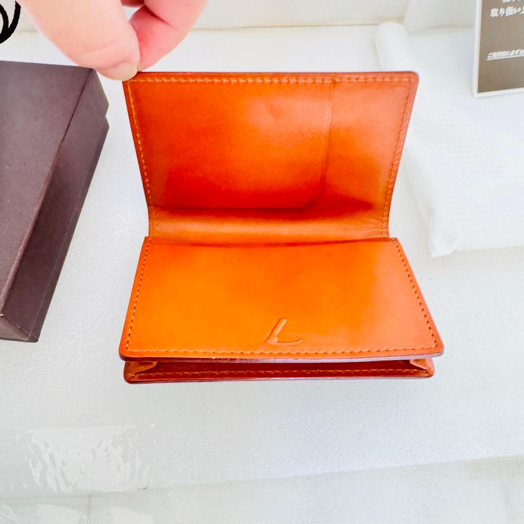 ✨【新品未使用】土屋鞄　ブライドル名刺入れ　ダークグリーン カードケース　日本製