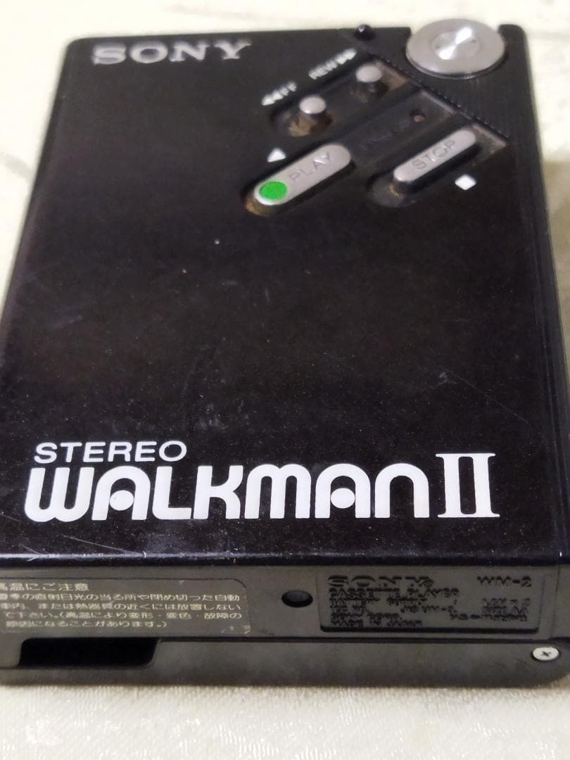 SONY WALKMAN WM-2 カセットウォークマン　不動　ジャンク