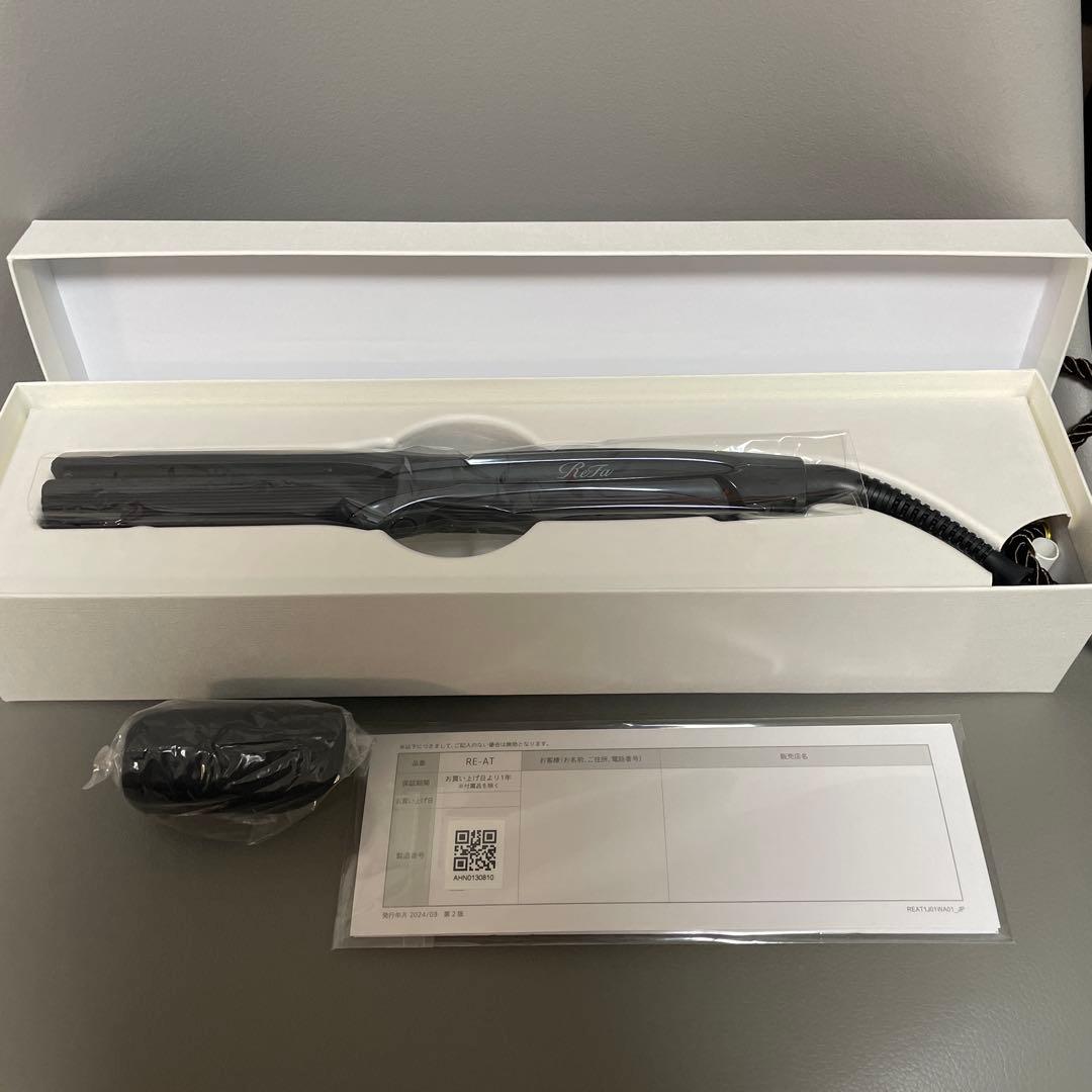 【T】ReFa ストレートヘアアイロン ブラック