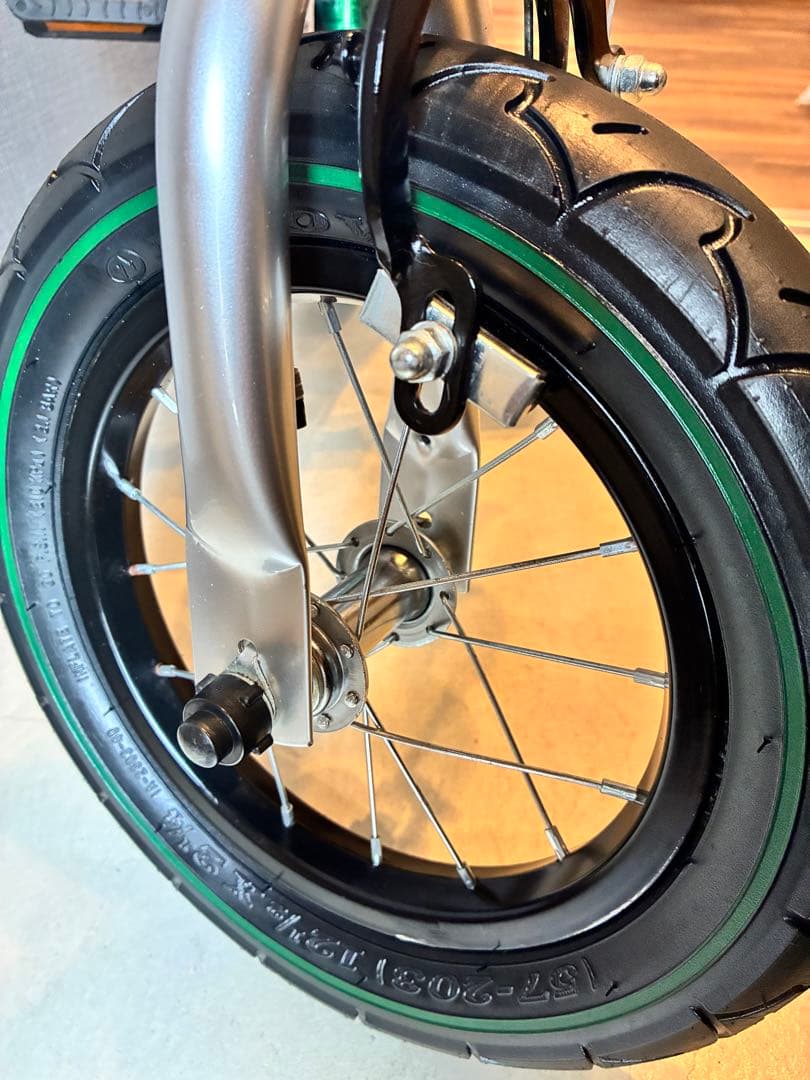 【限定色】へんしんバイク 12インチ フォレストグリーン 希少カラー 幼児自転車