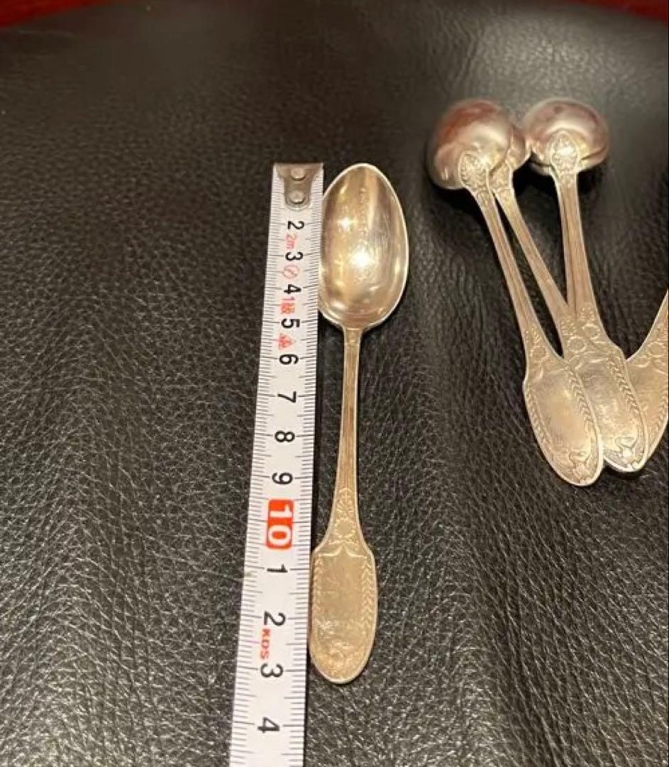 ピュイフォルカ　純銀製　スターリングシルバー　950製　スプーン　セット